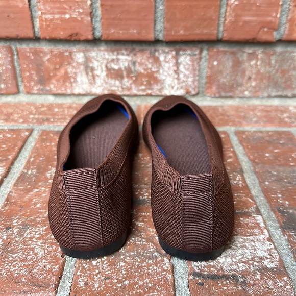 Frank Mully Women's Pointed Toe Slip on Ballet Style Knit Dress Shoes Size 7 - Picture 4 of 6